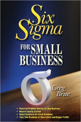 Six Sigma for Small Business Book Cover